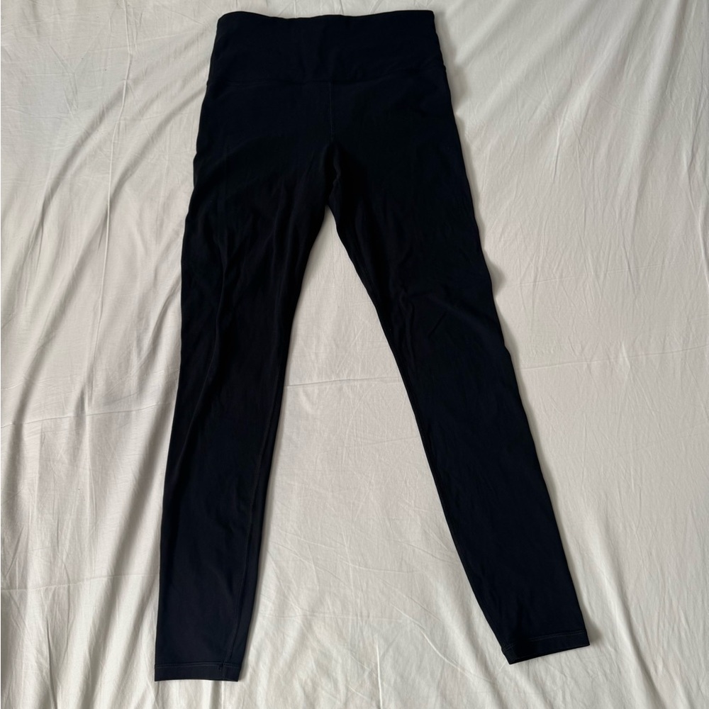 Athleta Ultra High Rise Elation Tight Leggings Womens Small Black Yoga Gym